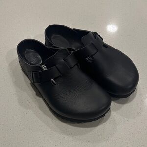 Birkenstock Boston Exquisite Leather Black